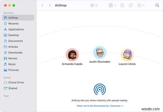 คำแนะนำทีละขั้นตอน:ไฟล์ AirDrop จาก Mac ไปยัง iPhone ได้อย่างราบรื่น 