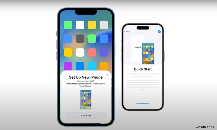 ถ่ายโอนข้อมูล iPhone หลังจากตั้งค่า ไม่จำเป็นต้องรีเซ็ต