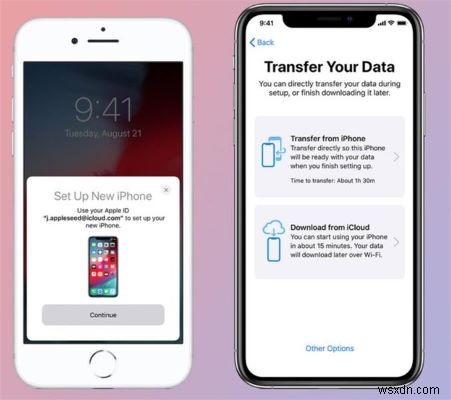ถ่ายโอนข้อมูลทั้งหมดของคุณได้อย่างราบรื่นเมื่อเปลี่ยนไปใช้ iPhone ใหม่ 