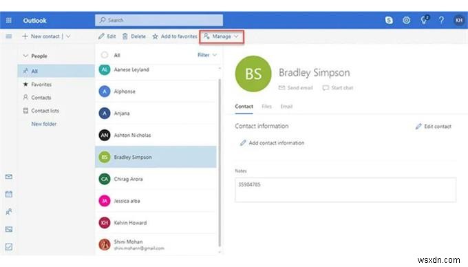 ส่งออกผู้ติดต่อ Outlook ไปยัง iCloud อย่างรวดเร็ว:4 วิธีการพิสูจน์แล้ว 
