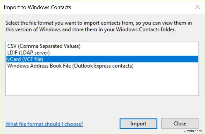 วิธีนำเข้าไฟล์ VCF ไปยัง Outlook:4 วิธีที่เชื่อถือได้