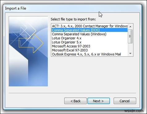 วิธีนำเข้าไฟล์ VCF ไปยัง Outlook:4 วิธีที่เชื่อถือได้