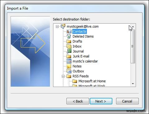 วิธีนำเข้าไฟล์ VCF ไปยัง Outlook:4 วิธีที่เชื่อถือได้