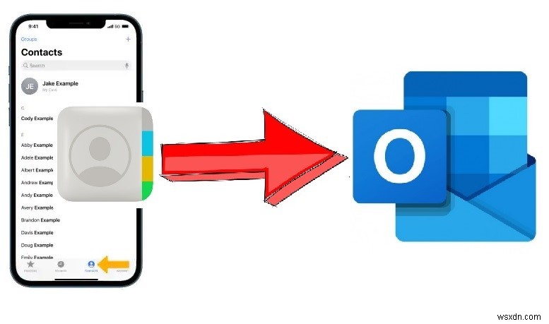 คำแนะนำทีละขั้นตอน:นำเข้าผู้ติดต่อ iPhone ของคุณไปยัง Outlook ได้อย่างง่ายดาย 