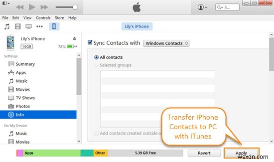 ถ่ายโอนรายชื่อ iPhone ไปยังคอมพิวเตอร์ของคุณได้อย่างง่ายดายในไม่กี่วินาที 