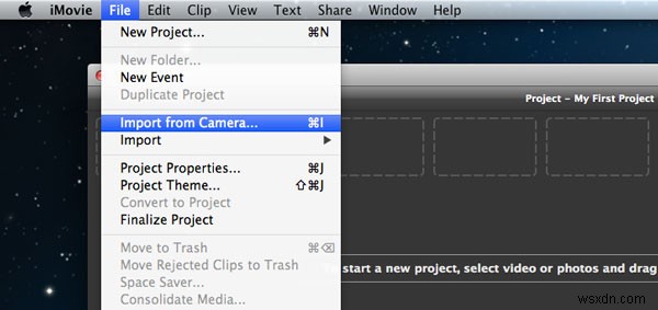 คำแนะนำทีละขั้นตอน:ถ่ายโอนวิดีโอ iPhone ไปยัง iMovie บน iPhone และ Mac