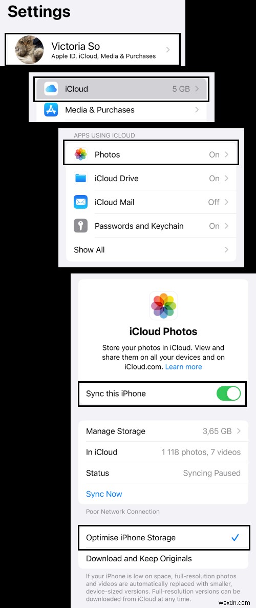 สำรองไฟล์ iPhone ไปยัง iCloud จาก Windows:คำแนะนำทีละขั้นตอน 