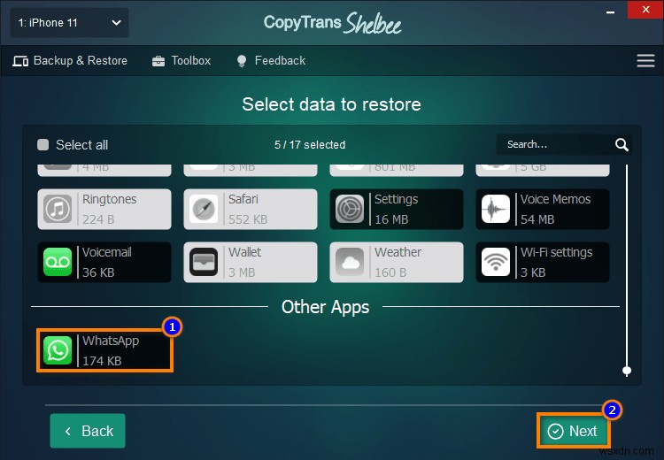 กู้คืนข้อความ WhatsApp ที่ถูกลบบน iPhone - คำแนะนำทีละขั้นตอน 