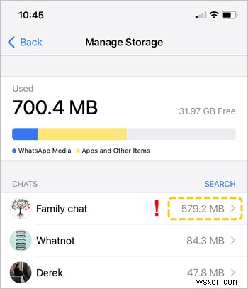 พื้นที่เก็บข้อมูล iPhone ฟรีอย่างรวดเร็ว:ขั้นตอนง่าย ๆ ในการล้างพื้นที่ 