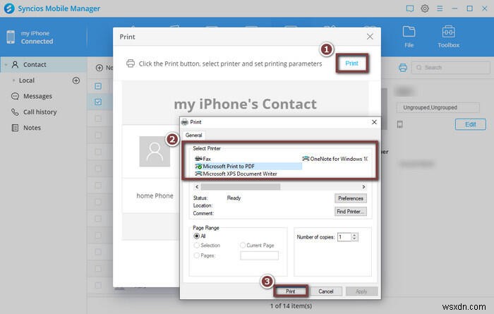 วิธีพิมพ์รายชื่อผู้ติดต่อ iPhone ของคุณ:3 วิธีที่เชื่อถือได้ 