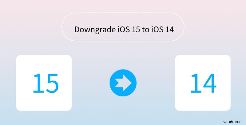 คำแนะนำทีละขั้นตอน:ดาวน์เกรดจาก iOS 15 Beta เป็น iOS 14 อย่างปลอดภัย 