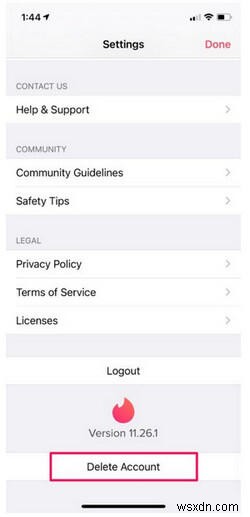 คำแนะนำทีละขั้นตอนเพื่อลบบัญชี Tinder ของคุณบน iPhone อย่างถาวร
