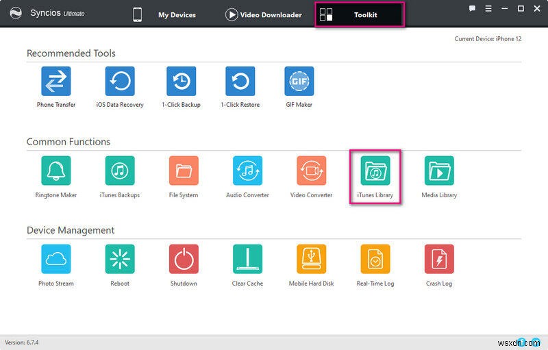 Syncios Manager:การถ่ายโอนเพลงและเพลย์ลิสต์ที่ราบรื่นสำหรับ iOS และ Android 