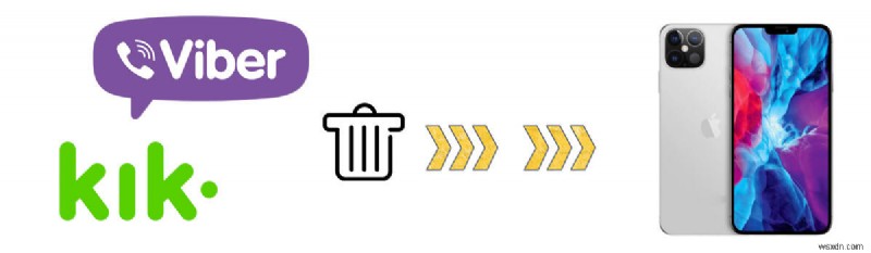 กู้คืน Kik &Viber Chats บน iPhone ด้วย Syncios Data Recovery 