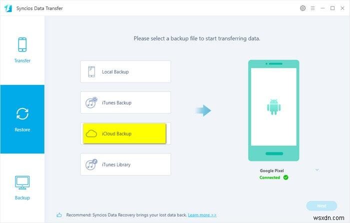 การถ่ายโอนข้อมูลเพียงคลิกเดียวอย่างราบรื่นไปยังอุปกรณ์ iOS 18 ของคุณ