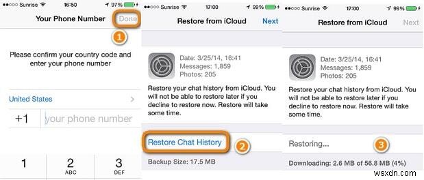 กู้คืนการแชท WhatsApp ที่ถูกลบบน iPhone SE 4 - ขั้นตอนที่ง่ายและรวดเร็ว 