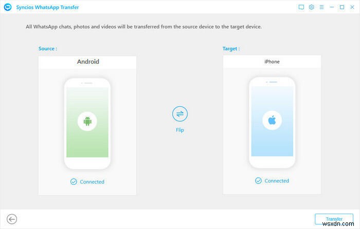 คลิกเดียว WhatsApp Sync ไปยัง iPhone 16/16 Plus—ถ่ายโอนที่รวดเร็วและปลอดภัย
