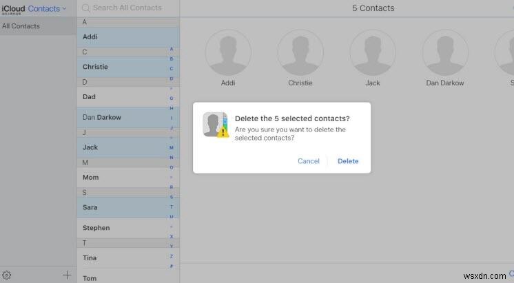 ลบผู้ติดต่อหลายรายออกจาก iPhone ของคุณได้อย่างง่ายดายในขั้นตอนเดียว 