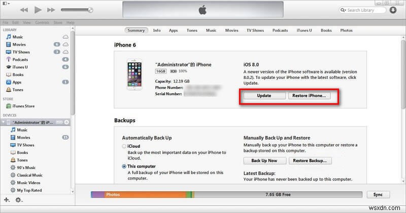แก้ไขหน้าจอ iPhone 6 Red:คู่มือการกู้คืนอย่างรวดเร็ว 