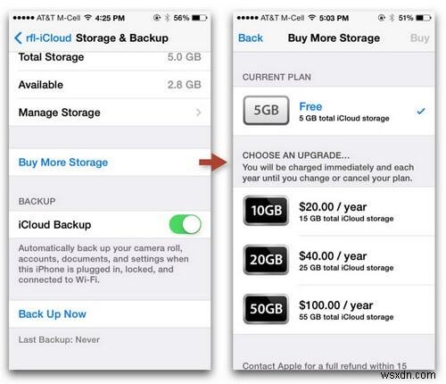 แก้ไขข้อผิดพลาด พื้นที่เก็บข้อมูล iCloud ไม่เพียงพอ บน iPhone ของคุณ