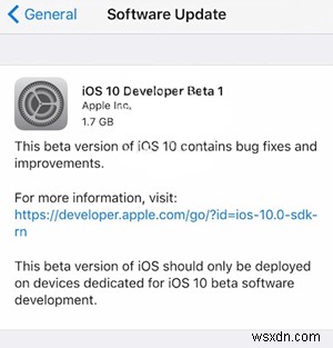 วิธีดาวน์โหลดและติดตั้ง iOS 10 Beta อย่างปลอดภัยโดยไม่สูญเสียข้อมูล 