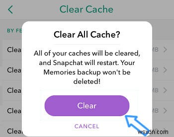 ล้างข้อมูล Snapchat และพื้นที่เก็บข้อมูล iPhone ฟรีอย่างมีประสิทธิภาพ 
