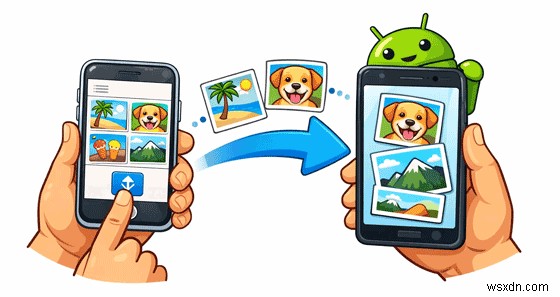 ส่งรูปภาพ iPhone ไปยัง Android:วิธีการที่ง่ายและเชื่อถือได้ 