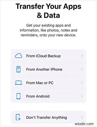ย้ายผู้ติดต่อ Android ไปยัง iPhone ได้อย่างง่ายดายโดยไม่ต้องใช้ซิมการ์ด - 5 วิธีการพิสูจน์แล้ว 