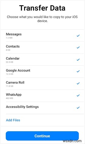 การย้าย Android ไปยัง iPhone ได้อย่างราบรื่น:ถ่ายโอนรายชื่อ รูปภาพ และอื่นๆ ได้ในไม่กี่นาที