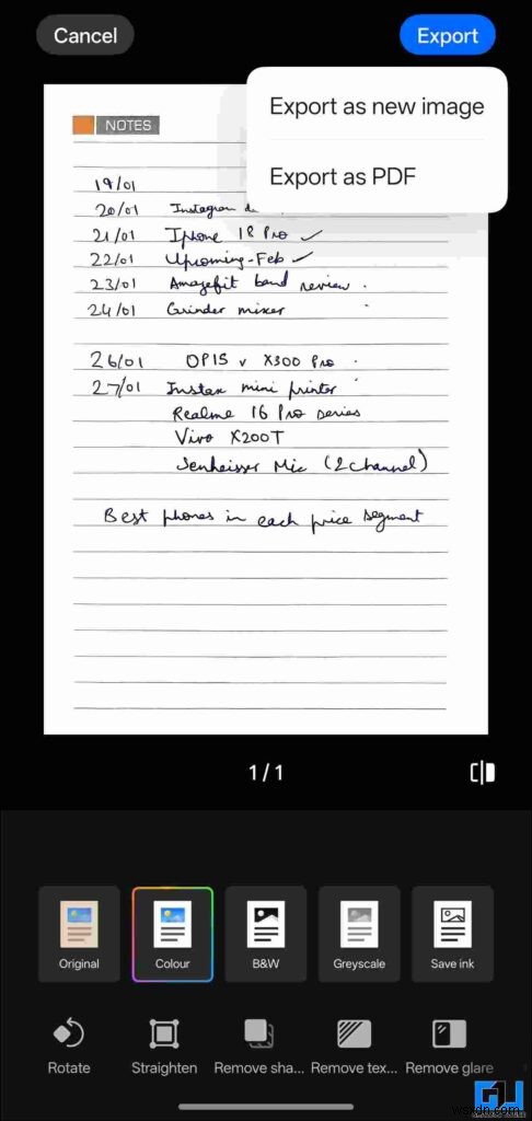 เครื่องสแกนเอกสารฟรีอันดับต้น ๆ สำหรับ Android และ iPhone:การเปรียบเทียบที่ครอบคลุม 