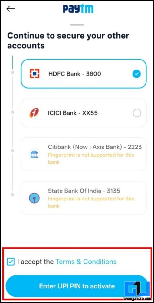 เปิดใช้งานการชำระเงินด้วยลายนิ้วมือ UPI บน Paytm, PhonePe และ Amazon Pay 