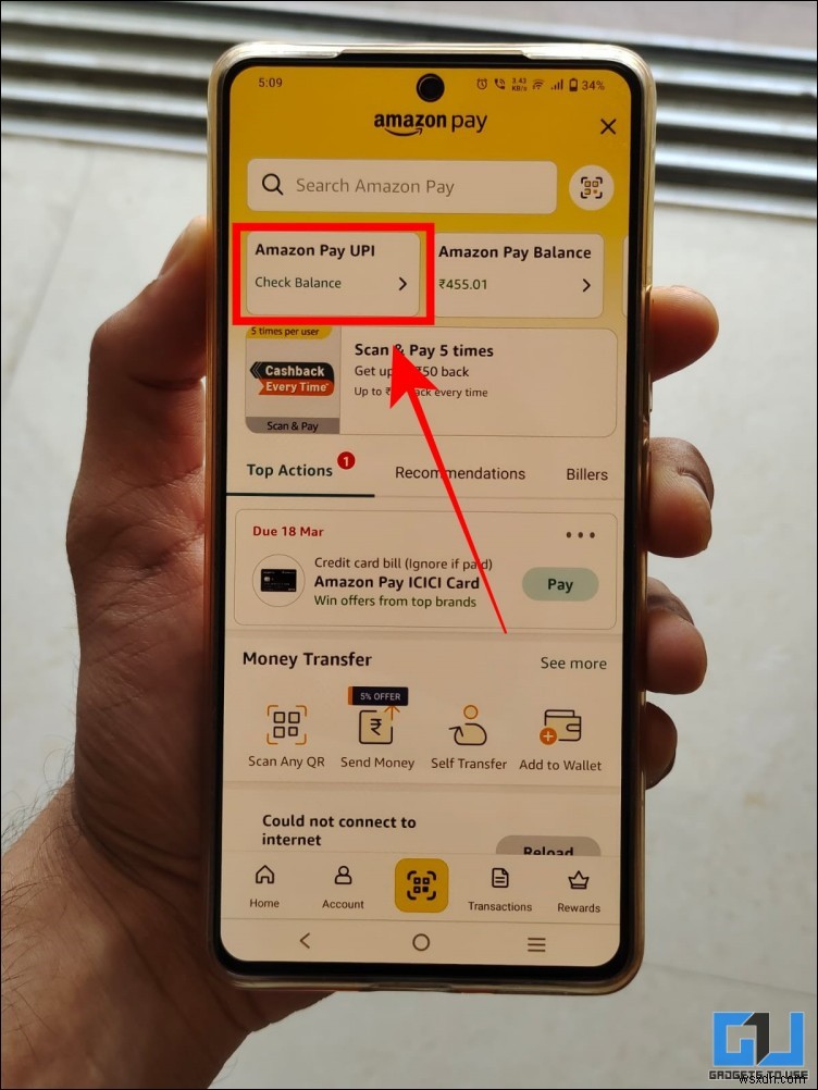 เปิดใช้งานการชำระเงินด้วยลายนิ้วมือ UPI บน Paytm, PhonePe และ Amazon Pay 