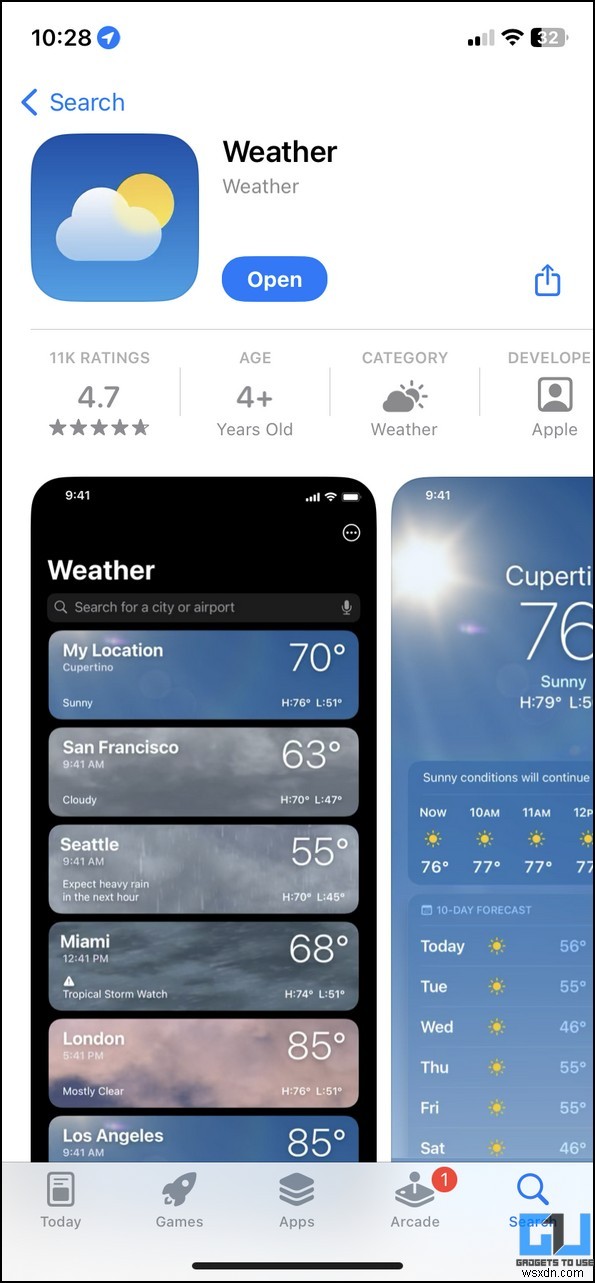 แก้ไขแอพ Weather iPhone ของคุณ:15 ขั้นตอนที่พิสูจน์แล้วเพื่อให้แน่ใจว่าอัปเดตอย่างถูกต้อง