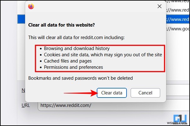 ทำให้การท่องเว็บของคุณเป็นส่วนตัว:ลบข้อมูลทั้งหมดสำหรับไซต์เฉพาะใน Firefox 
