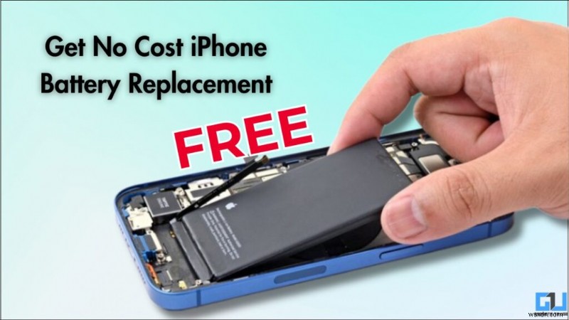 รับสิทธิ์เปลี่ยนแบตเตอรี่ฟรีสำหรับ iPhone ที่ไม่รับประกัน:คำแนะนำทีละขั้นตอน 