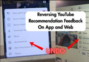 วิธีลบช่องออกจากรายการ  ไม่แนะนำ  ของ YouTube บนเว็บและมือถือ 