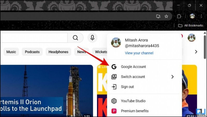 วิธีลบช่องออกจากรายการ  ไม่แนะนำ  ของ YouTube บนเว็บและมือถือ 