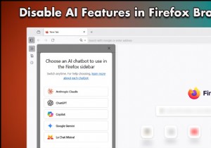 วิธีปิดการใช้งานคุณสมบัติ AI ใน Firefox เพื่อประสิทธิภาพที่ดีขึ้น 