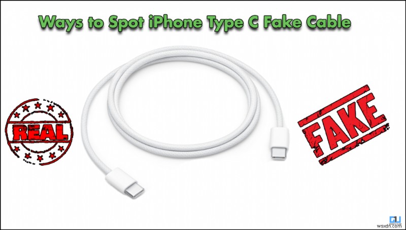 วิธีระบุสาย iPhone Type-C ของแท้:3 เคล็ดลับที่ได้รับการพิสูจน์แล้ว 