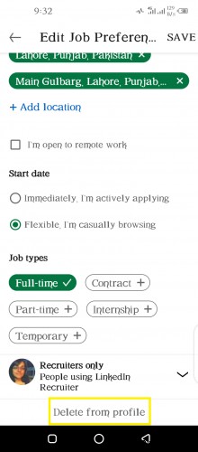 ปิดการใช้งานสถานะ  เปิดในการทำงาน  ของ LinkedIn อย่างปลอดภัยและรอบคอบ 