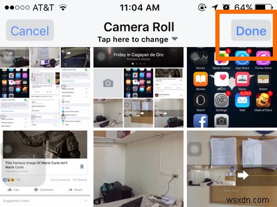 คำแนะนำทีละขั้นตอน:การอัปโหลดรูปภาพ 360 องศาไปยัง Facebook จาก iPhone ของคุณ 