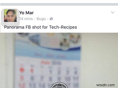 คำแนะนำทีละขั้นตอน:การอัปโหลดรูปภาพ 360 องศาไปยัง Facebook จาก iPhone ของคุณ 