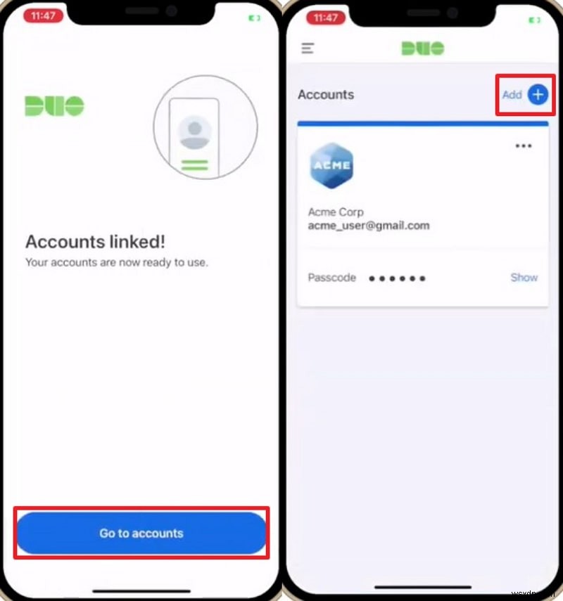 ย้าย Duo Mobile ไปยังโทรศัพท์เครื่องใหม่ของคุณอย่างปลอดภัย รวดเร็ว ง่ายดาย ปลอดภัย 