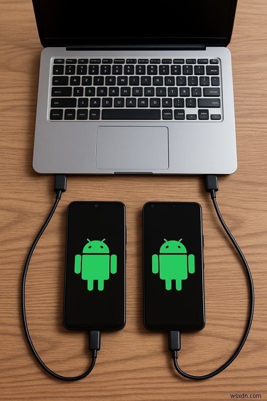 การถ่ายโอนไฟล์จาก Android สู่ Android ที่รวดเร็วและง่ายดาย:USB, Bluetooth, Wi-Fi, Cloud และ MobileTrans 