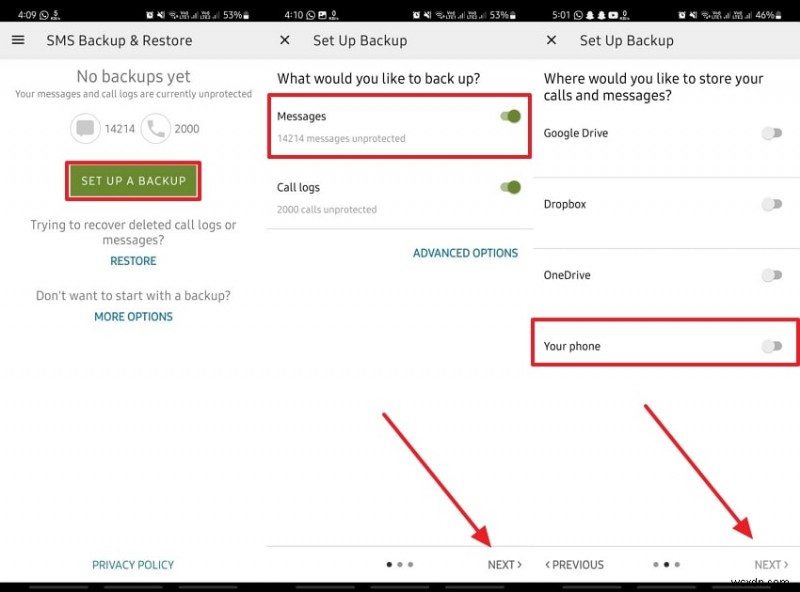 คำแนะนำทีละขั้นตอน:ถ่ายโอนข้อความ Google ไปยังโทรศัพท์เครื่องใหม่ของคุณ 