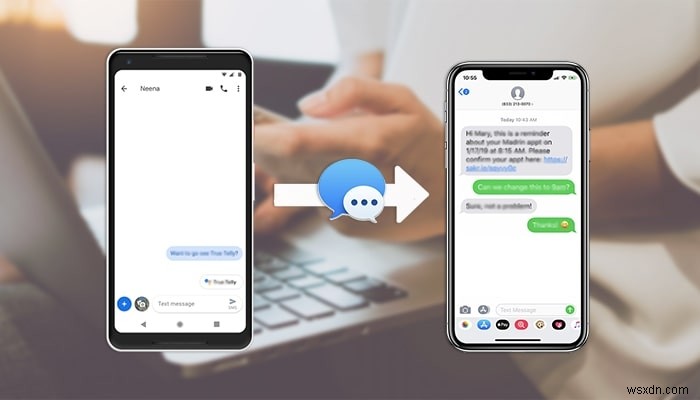 วิธีถ่ายโอนข้อความ Android ไปยัง iPhone ของคุณหลังจากการตั้งค่า - คำแนะนำทีละขั้นตอน 