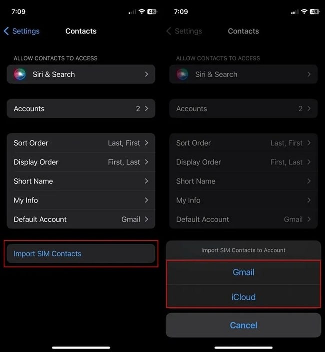 ถ่ายโอนผู้ติดต่อ Android ไปยัง iPhone—4 วิธีที่ปลอดภัยโดยไม่ต้องใช้บัญชี Google 