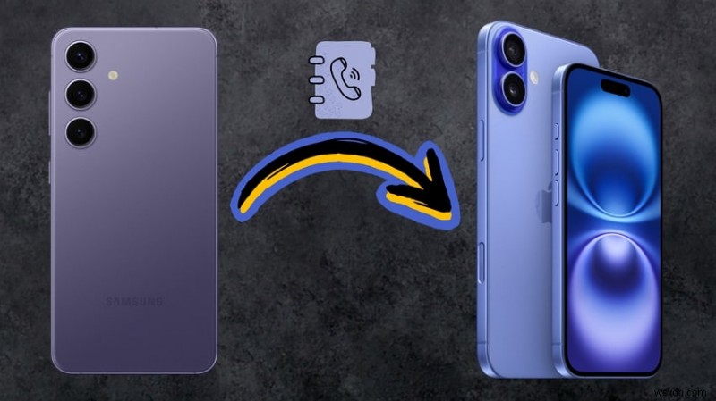 ถ่ายโอนผู้ติดต่อจาก Android ไปยัง iPhone แบบไร้สายได้อย่างง่ายดาย - 3 วิธีการพิสูจน์แล้ว 