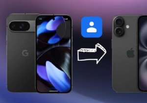 ถ่ายโอนผู้ติดต่อจาก Android ไปยัง iPhone ใหม่ของคุณได้อย่างราบรื่น:คำแนะนำทีละขั้นตอน 
