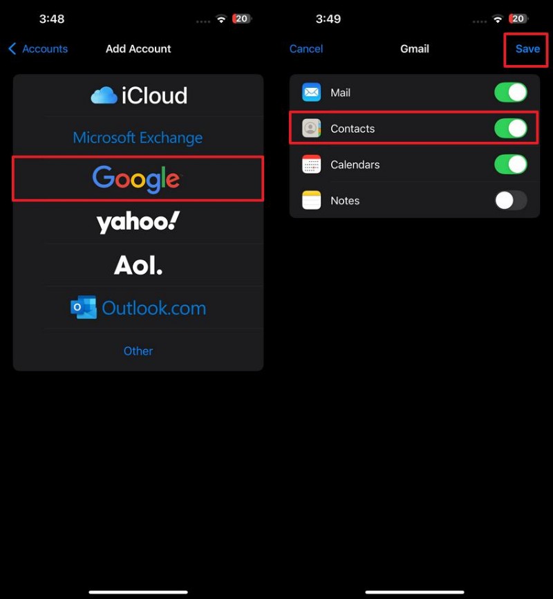 ถ่ายโอนผู้ติดต่อจาก Android ไปยัง iPhone ใหม่ของคุณได้อย่างราบรื่น:คำแนะนำทีละขั้นตอน 